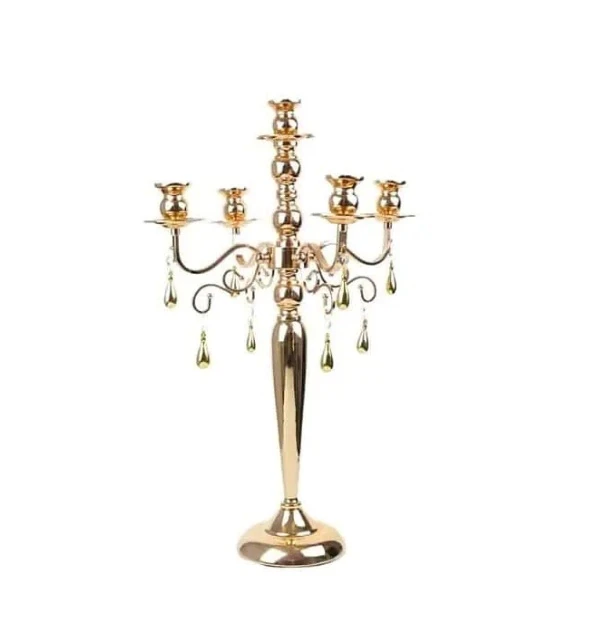 Sfeșnic 60cm Fier + Sticlă A-13838 Wei